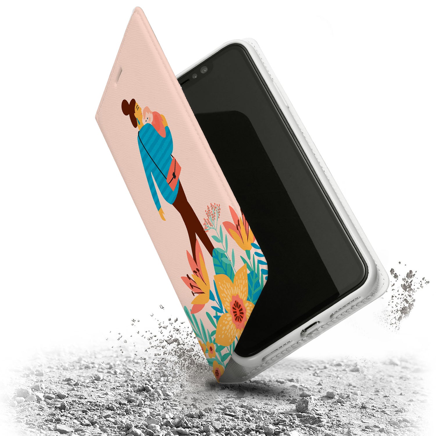 iPhone Wallet Case with Card Holder - Perfect Gift for Mom | Slim & Secure for Everyday Use