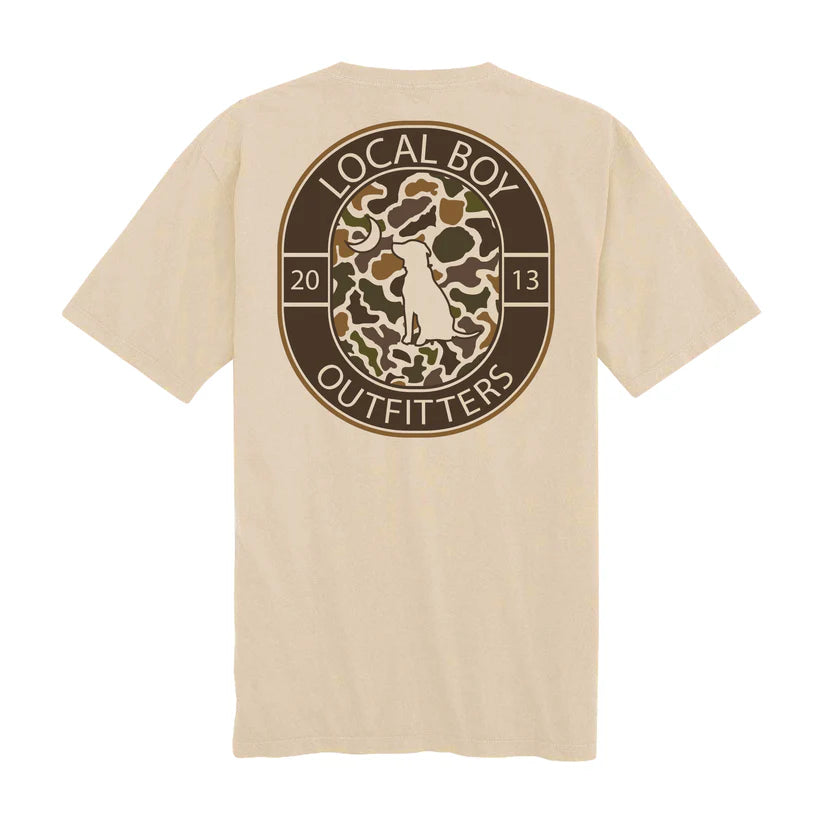 Vintage Crest T-Shirt for Boys | Soft Cotton Tee with Classic Design | Perfect for School, Playdates & Casual Outings