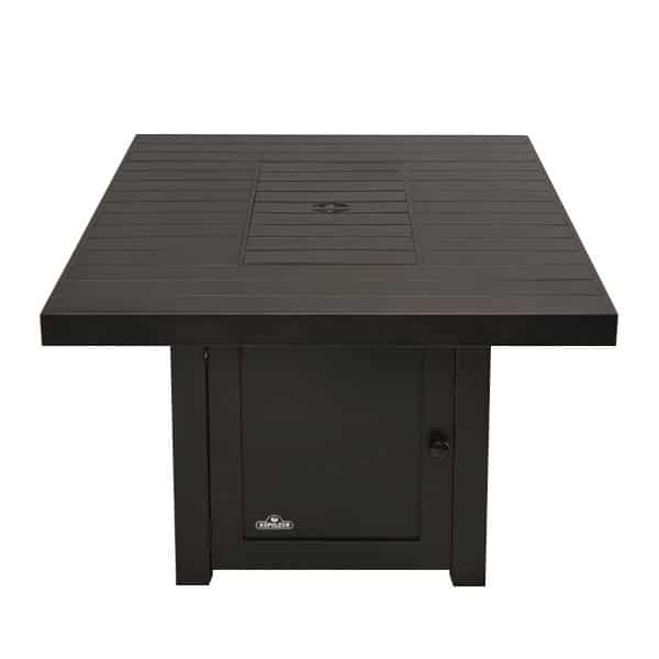 Napoleon St. Tropez Rectangle Patio Flame Table - Outdoor Fire Pit Table for Backyard, Deck, and Garden - Perfect for Entertaining and Relaxing
