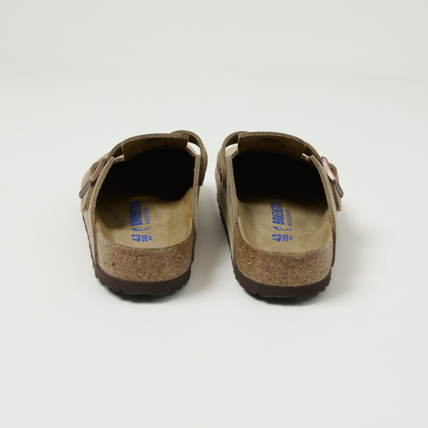 Birkenstock Boston Oiled Leather Clogs - Comfortable Tobacco Brown Shoes for Men & Women | Perfect for Home, Office & Casual Wear