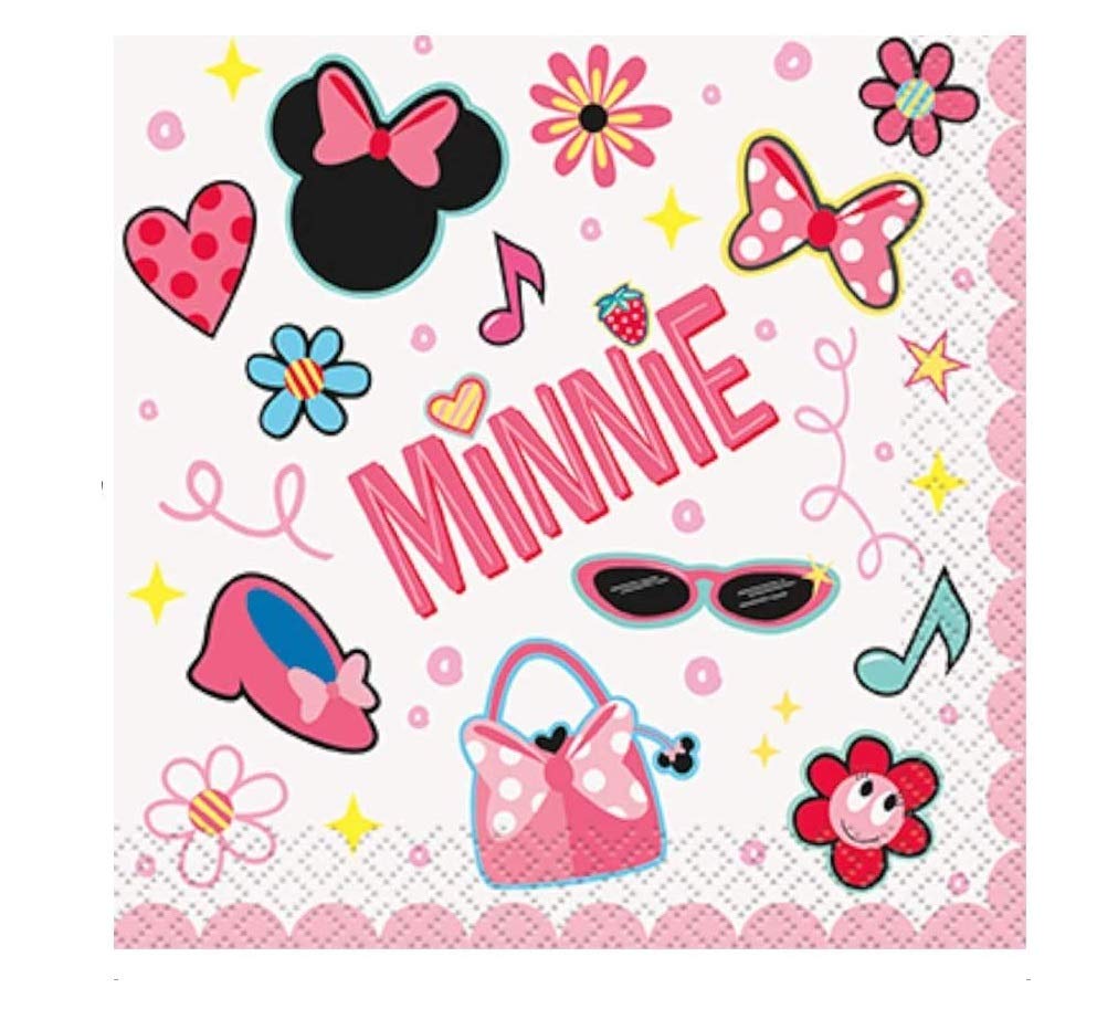 Disney Minnie Mouse Birthday Party Decorations Set - 16 Pack 7