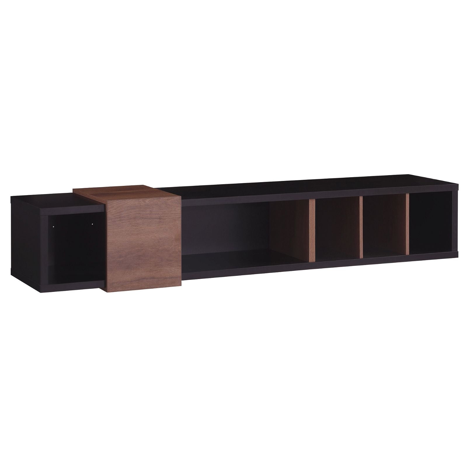 Tauris™ Dronus 1800 Floating TV Stand - Wall Mounted Entertainment Center with Hovering Design in Black - Perfect for Living Room, Bedroom & Home Theater Setup