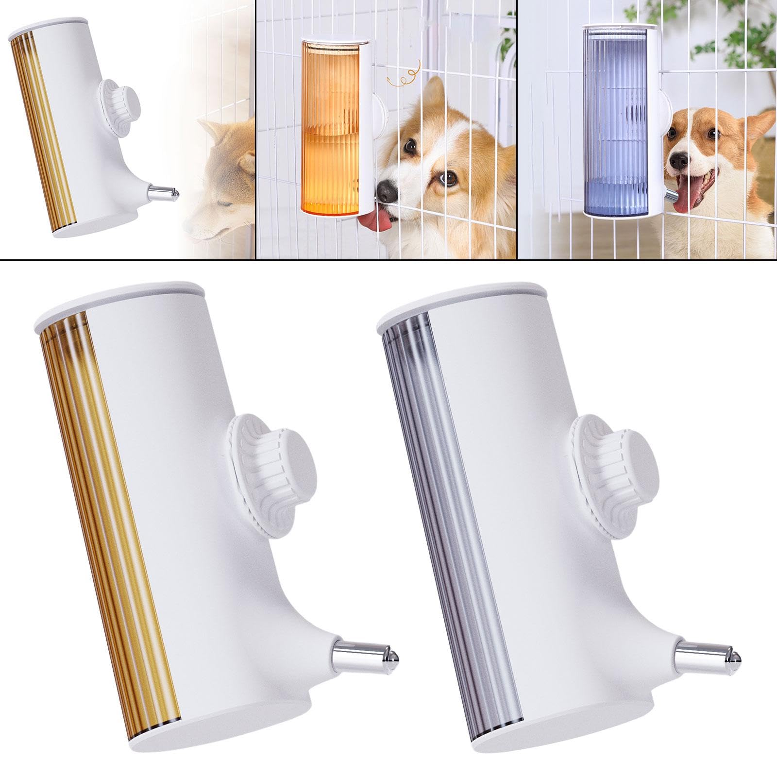 SECRET DESIRE Portable Dog Water Bottle for Cage - Leak-Proof Pet Water Dispenser for Dogs, Cats, Kittens, Chinchillas & Small Animals - Ideal for Travel, Outdoor, and Home Use