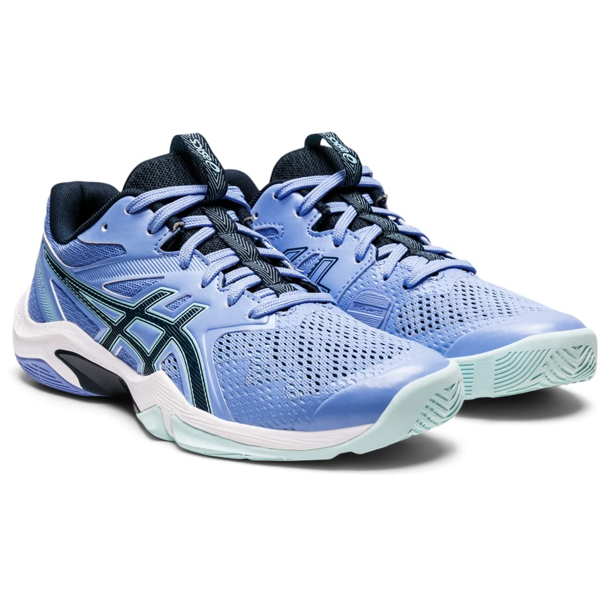 ASICS Women's GEL-BLADE 8 Tennis Shoes for Women - Lightweight Court Sneakers with Gel Cushioning, Size 7, Periwinkle Blue/French Blue - Perfect for Indoor & Outdoor Tennis, Badminton, and Volleyball
