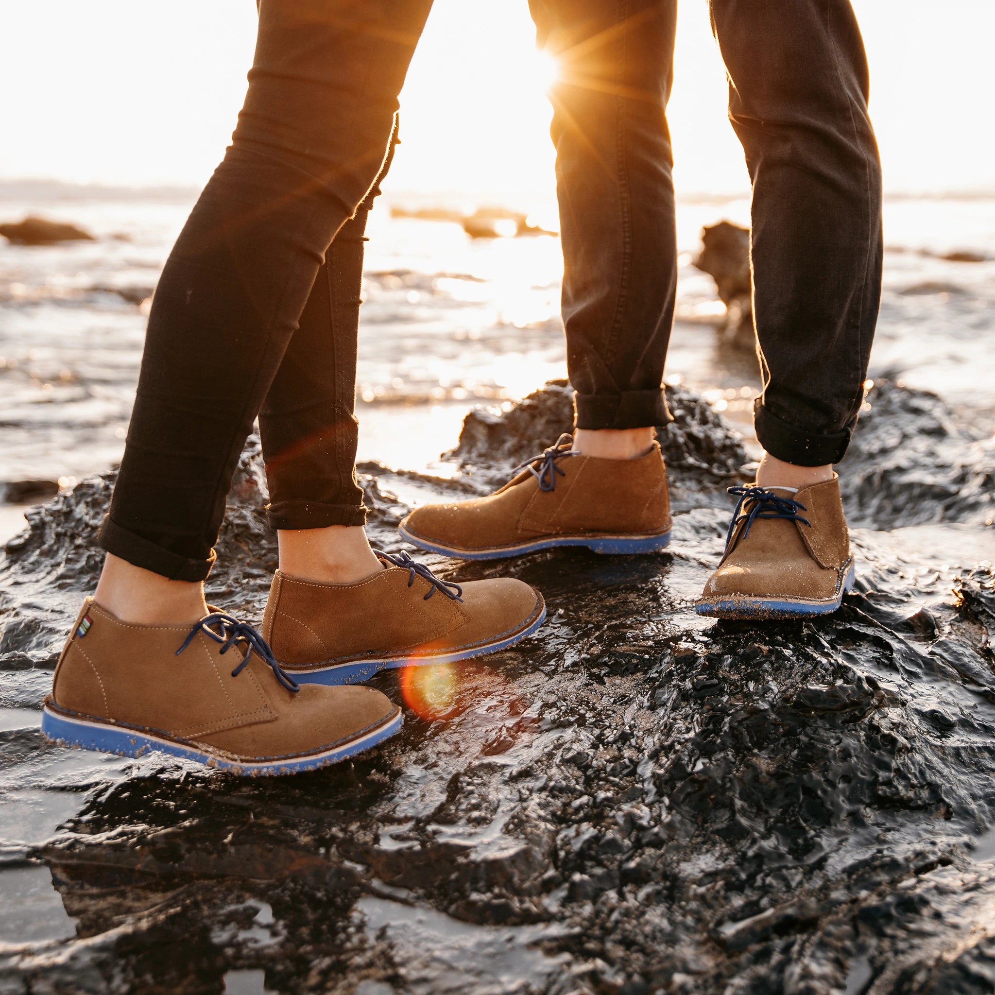Heritage J Bay Blue Sole Sneakers - Stylish & Comfortable Men's Casual Shoes for Walking, Running & Everyday Wear