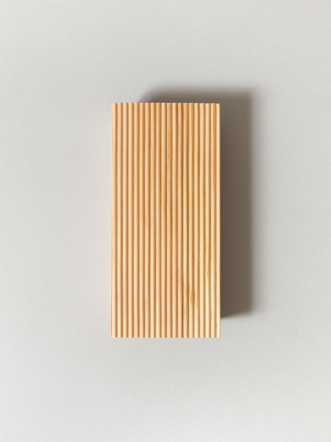 Hinoki Wood Soap Dish - Eco-Friendly Bamboo Soap Holder for Bathroom, Kitchen Sink | Natural Wooden Soap Saver with Drainage | Perfect for Spa, Vanity, Shower & Countertop Organization