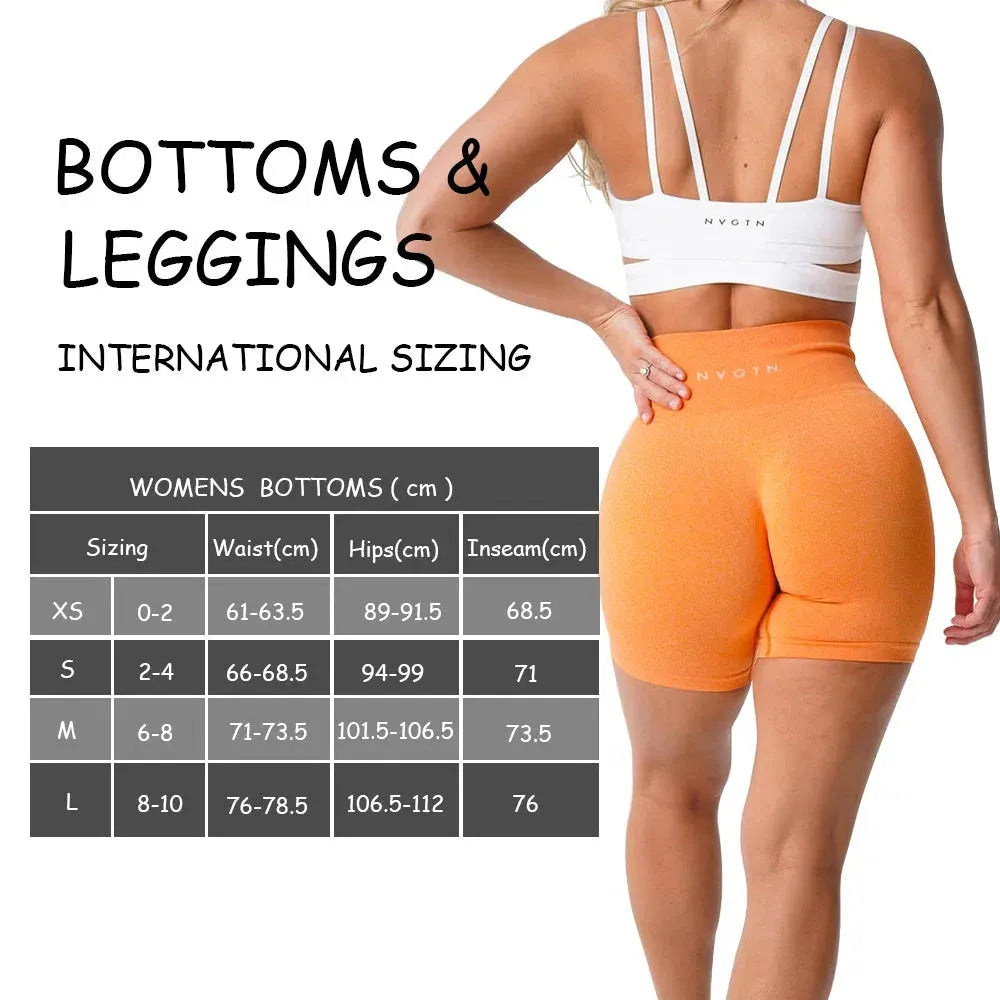 NVGTN Seamless Pro Shorts for Women - High Waisted Workout Shorts with Scrunch Detail - Perfect for Running, Yoga & Gym Training - Great for Intense Workouts & Active Lifestyle