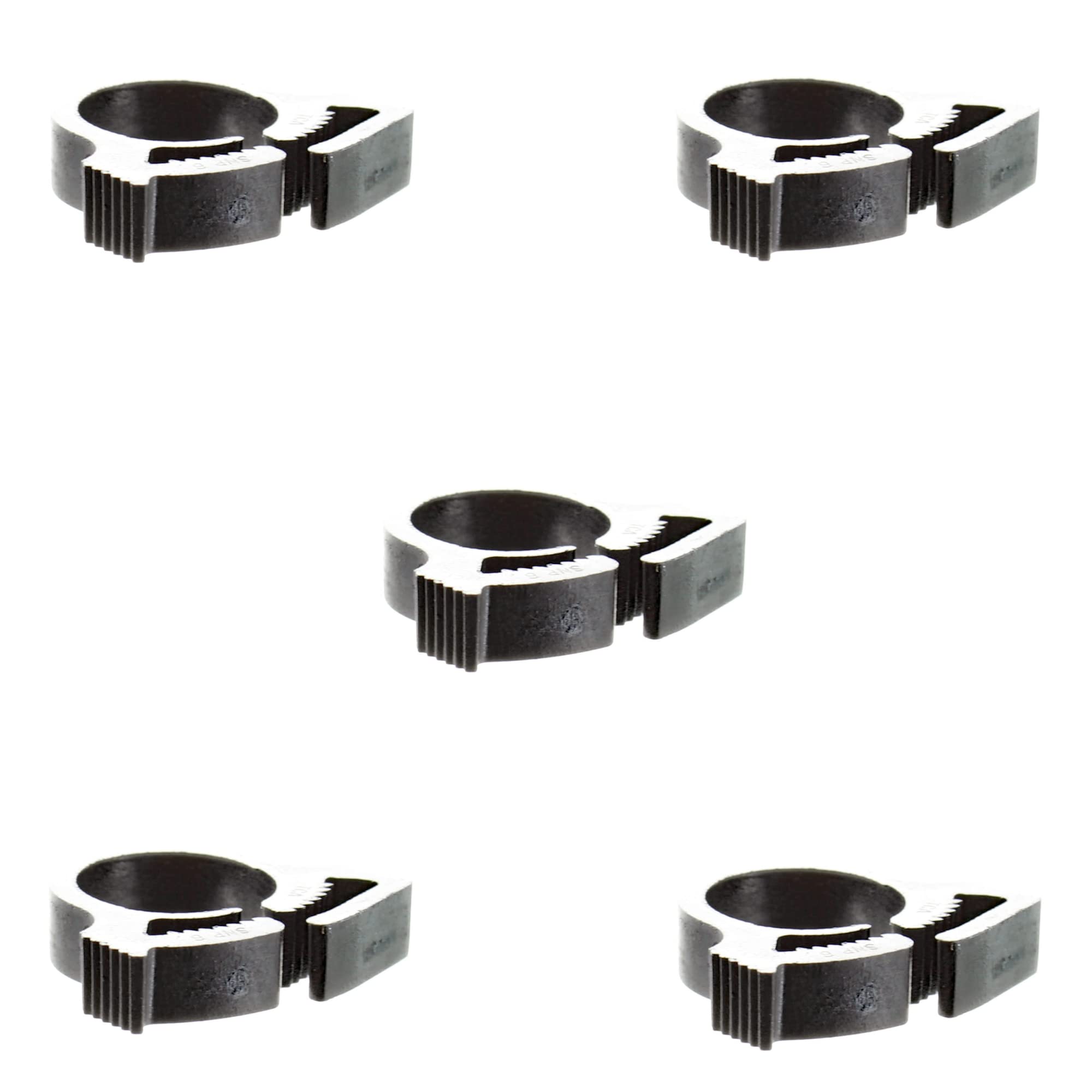 Mercury Marine OEM Nylon Snap Hose Clamp Set of 5 (54-415825) - Perfect for Marine, Automotive & Industrial Hose Connections