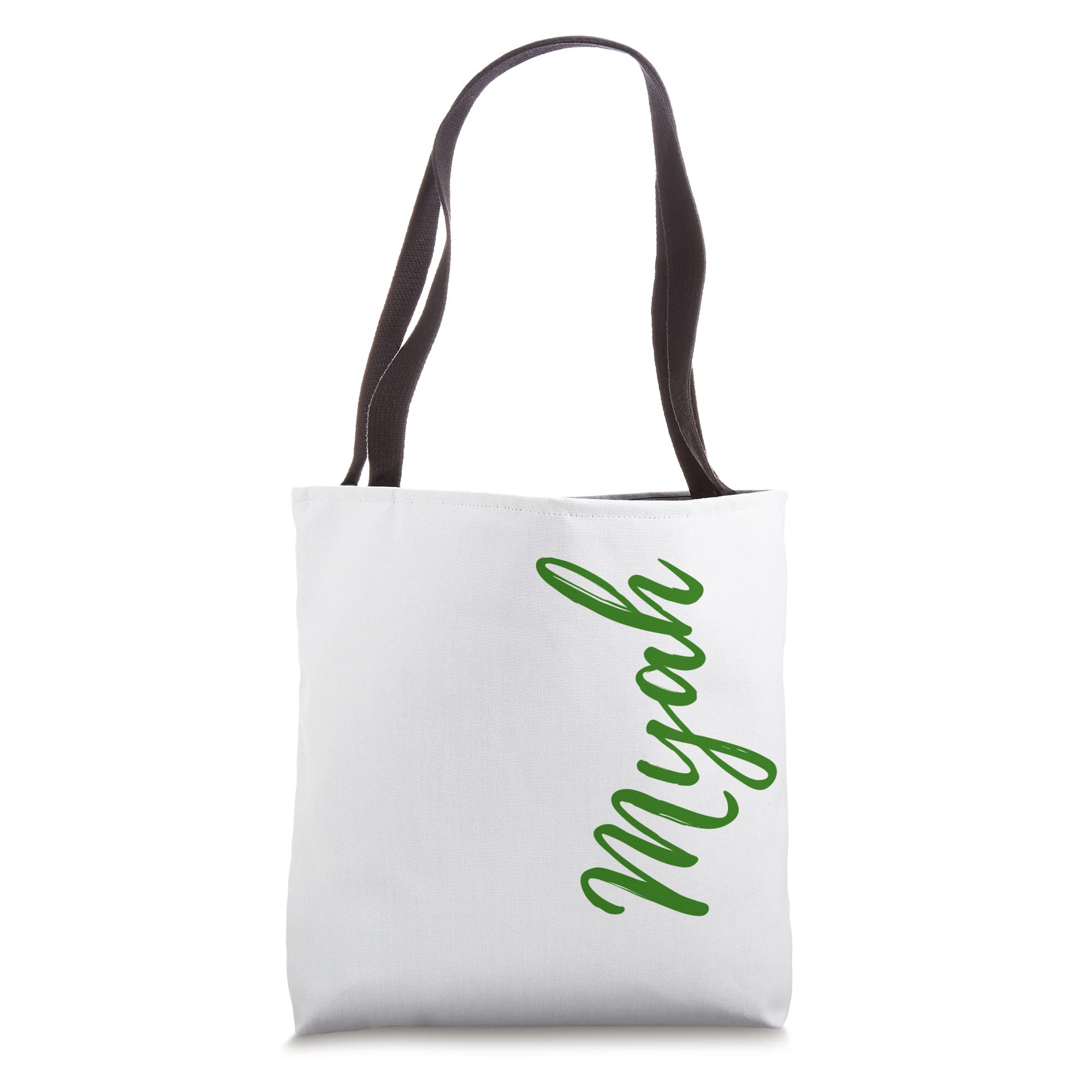 Personalized Myah Tote Bag - Custom Monogrammed Canvas Tote for Women - Perfect for Work, Gym, Beach & Shopping