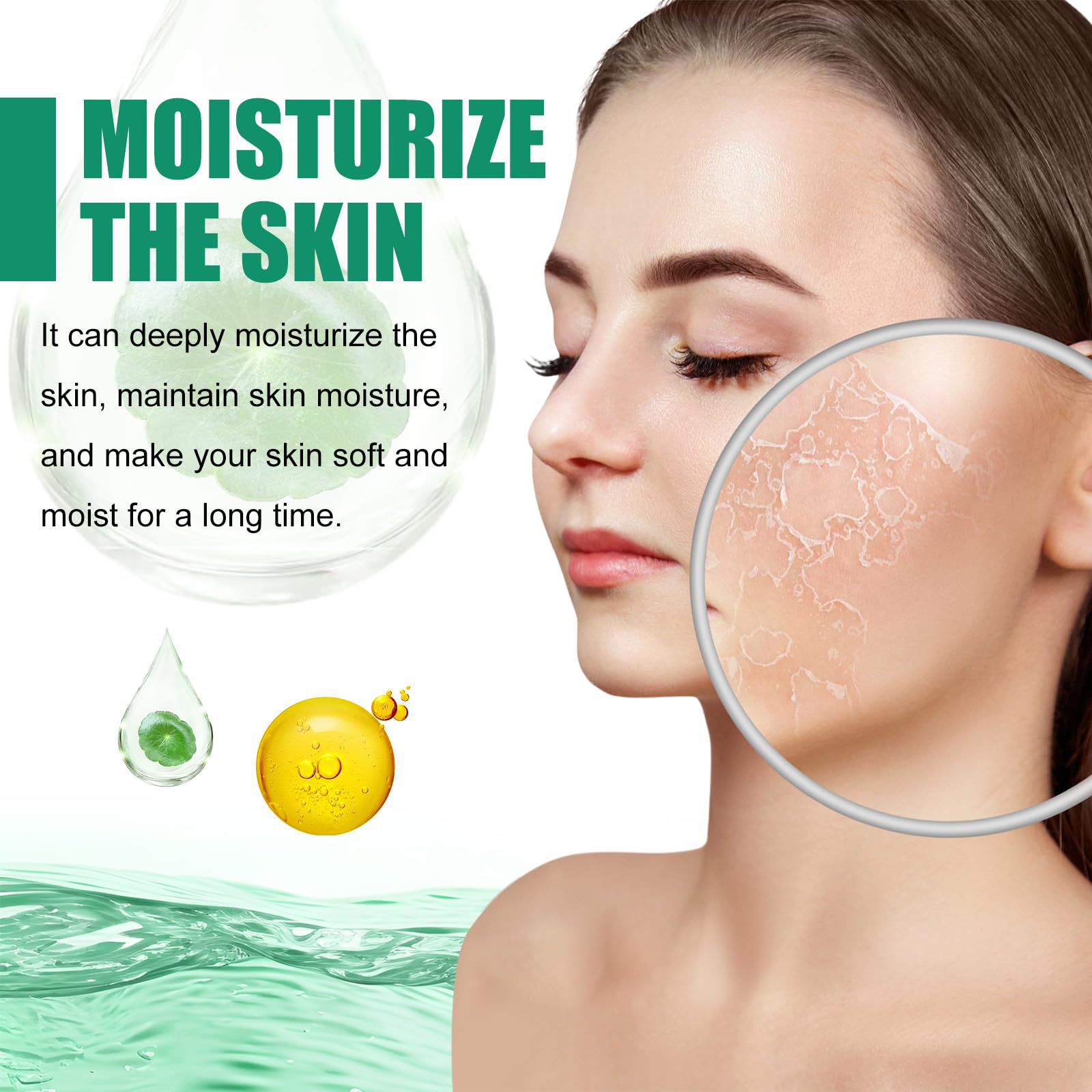 Lisade Centella Facial Cleanser - Deep Cleansing Oil Control Face Wash for Acne Prone Skin | Gentle Pore Minimizer & Hydrating Face Wash Cream | Soothing Facial Cleanser for Daily Skincare Routine & Morning/Evening Use
