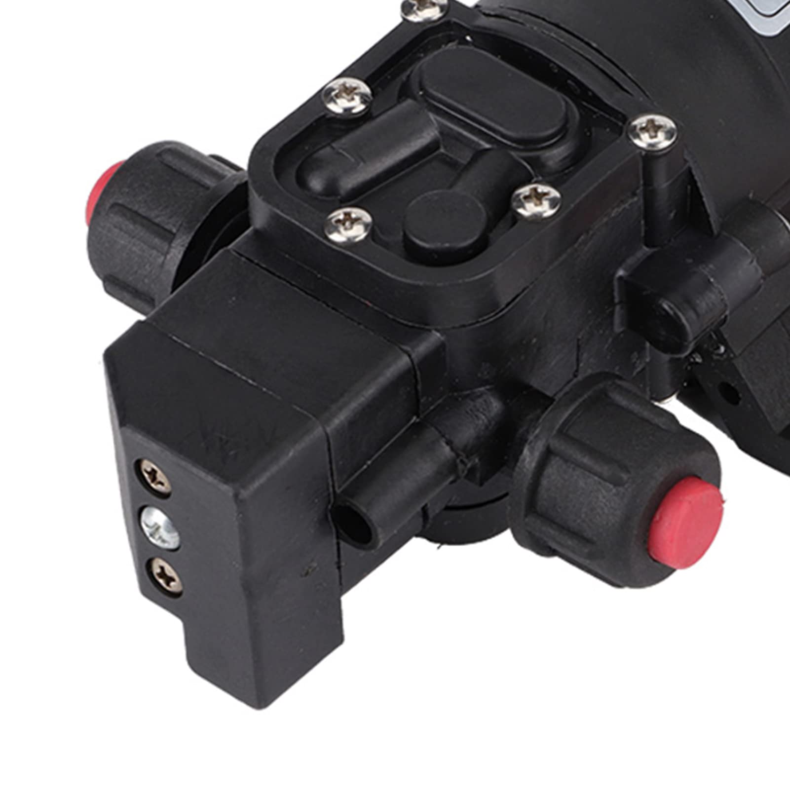 12V Self-Priming Water Pump, High Pressure 116 PSI, 5L/min Flow Rate for Car Washing, Boat Cleaning, Garden Irrigation & Outdoor Use - Portable Water Transfer Pump for RV, Camping & Home Applications