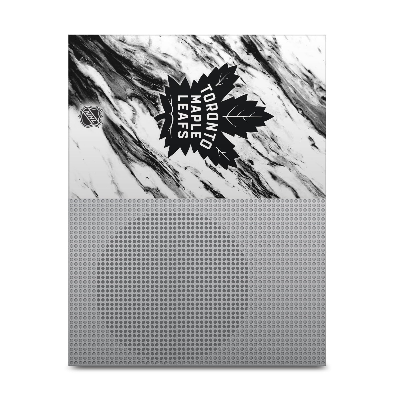 Head Case Designs Licenza Ufficiale NHL Marmoreo Toronto Maple Leafs Vinile Sticker Gaming Pelle Adesivo Compatibile con Xbox One S Console - Decorazione per Controller e Console da Gaming