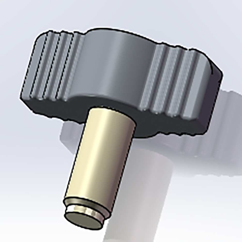 SSA22V 98 Blade Lock Knob - Replacement Part for Power Tools, Secure Blade Fastening Mechanism - Perfect for Saws, Cutting Machines & Woodworking Equipment