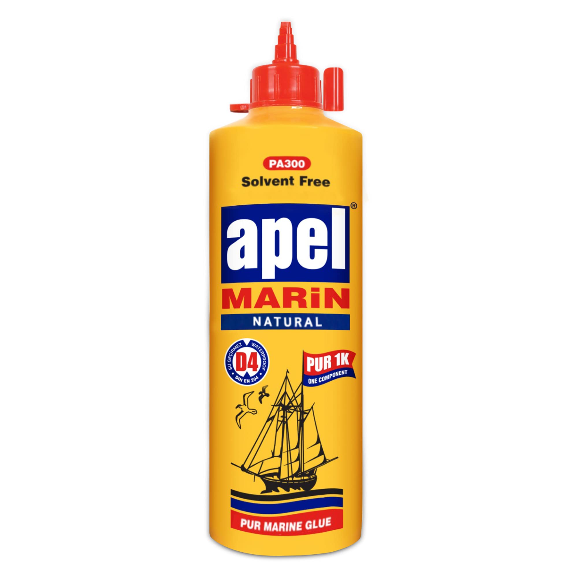 Waterproof Polyurethane Glue 20.3 fl oz - Marine Grade PU Adhesive for Boats, RVs & Outdoor Use - Above/Below Waterline Bonding - Ideal for Boat Repairs, RV Sealing & Waterproof Projects (1 Pack)