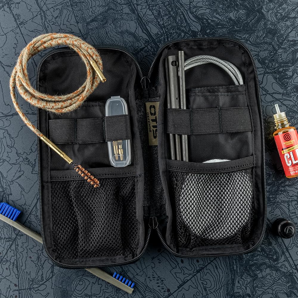 Otis Technology Defender Series Gun Cleaning Kit for Pistols & Rifles – Choose Your Caliber | Firearm Maintenance & Protection for Hunting, Shooting Range & Home Defense