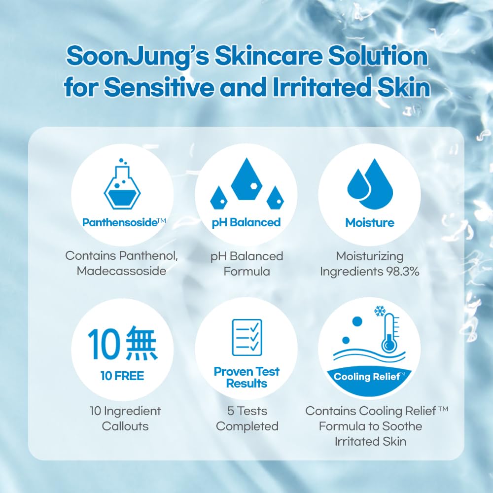 **Etude Soonjung pH 5.5 Relief Toner & 10-Free Moist Emulsion Skincare Set (23AD) – Hypoallergenic, Soothing & Hydrating for Sensitive Skin | Korean Beauty Routine for Dry, Irritated Skin | Perfect for Daily Calming & Moisturizing Care**